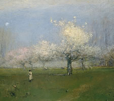 George Inness, Spring Blossoms, c1891.